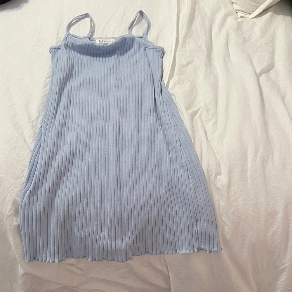 Btween Light Blue Lace-Trimmed Garment - Picture 4 of 4